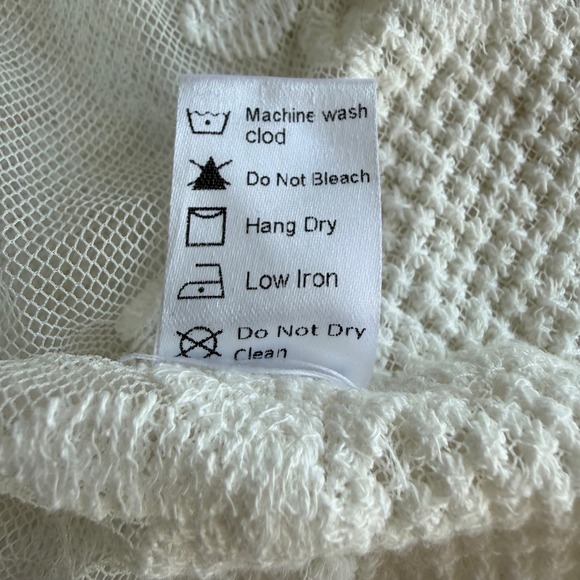 NWOT Anna-Kaci California‎ White Lace Sheer Long Kimono Whimsifairy Cottagecore - Picture 10 of 10